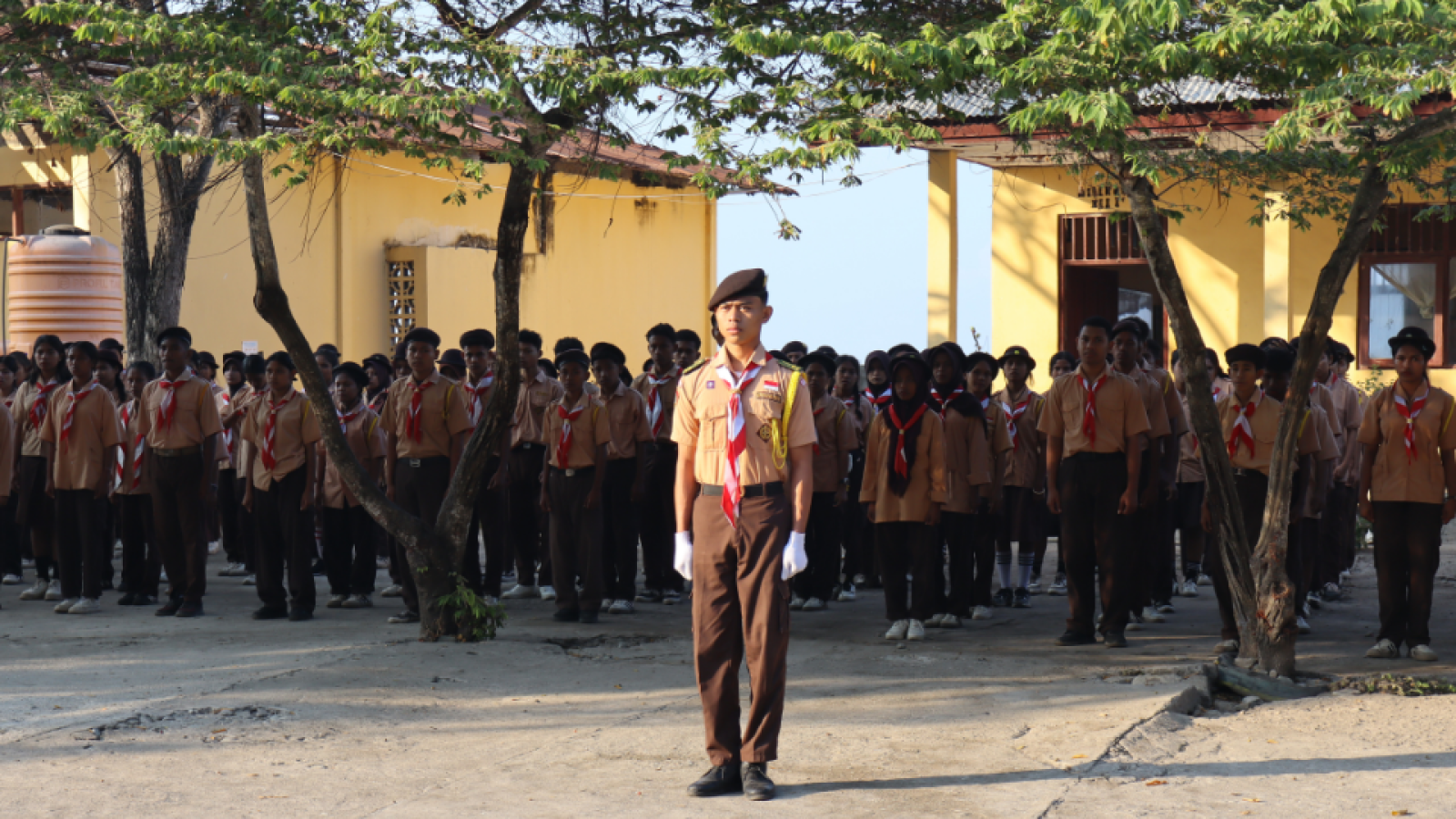 Upacara HUT Pramuka ke-65